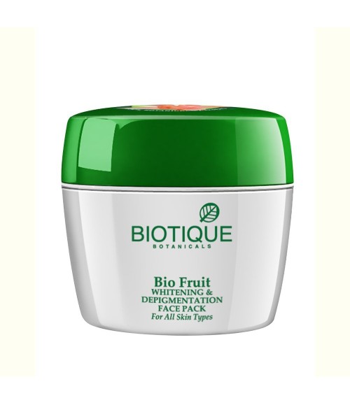 Biotique Bio Fruit Whitening And Depigmentation Face Pack for All Skin Types, 75g